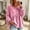 Pink, variant on Womens Long Sleeve Tops Velvet Blouse Ruffle Top Plus Size Tops Fall Outfits Casual Tops Comfy Clothes Beach Vacation Going Out Tops Fall Fashion Fall Tops