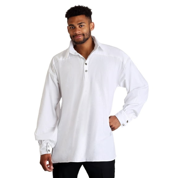 White Renaissance Men's Shirt