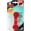 SmartPaw Burly Mini Bar Bell Chew Toy, Red, 1ct