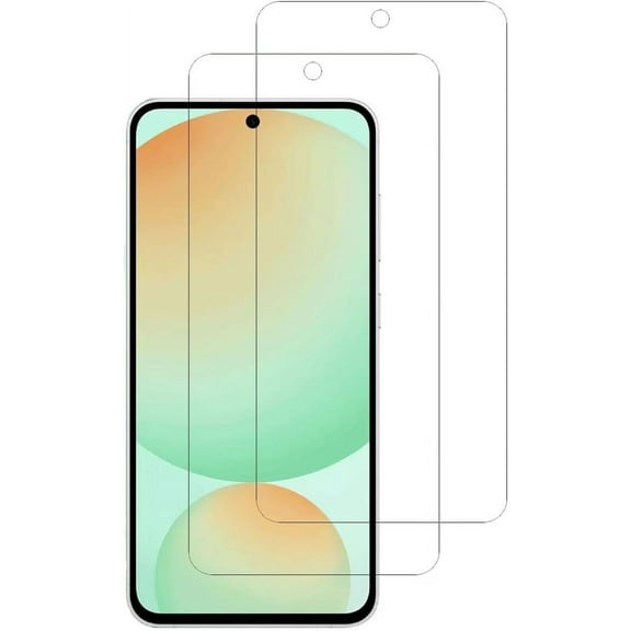 VIESUP 2Pack Screen Protector Compatible with Samsung Galaxy S24 Fe 6.7" Tempered Glass 9H Hardness, Anti Scratch, Bubble Free, Easy to Install HD Clear Protective Film