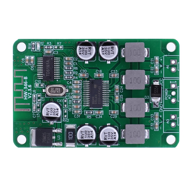 Placa Amplificadora De Potencia De Audio Panel amplificador de audio TPA3110 DC 10-25V compatible con Bluetooth para altavoz de 4-10 ohmios