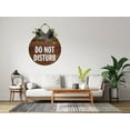 thumbnail image 5 of Eveokoki 12" Do Not Disturb Door Hanger Sign, Do Not Disturb Sign & Welcome Sign-Double-Sided Wooden Door Sign for Home, Offices, Clinics, Hotels, 5 of 5
