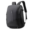 thumbnail image 4 of Mochila de baloncesto, bolsa de fitness portátil, mochila informal para el día a día con compartimentos para zapatos. Negro, 4 of 8