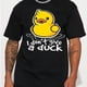 thumbnail image 1 of Camisetas Casuales De Manga Corta Con Cuello Redondo Y Estampado De Pato "I Don't Give A Duck" Para Hombre Para Verano, 1 of 4