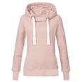 thumbnail image 1 of Gibobby Sudadera Mujer Moda Sudaderas de color sólido para mujeres Hoodie Casual With Blouse Top （Rosa， XL), 1 of 3