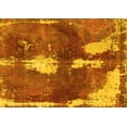 thumbnail image 1 of Ahgly Company Indoor Rectangle Abstract Yellow Modern Area Rugs, 5' x 7', 1 of 4