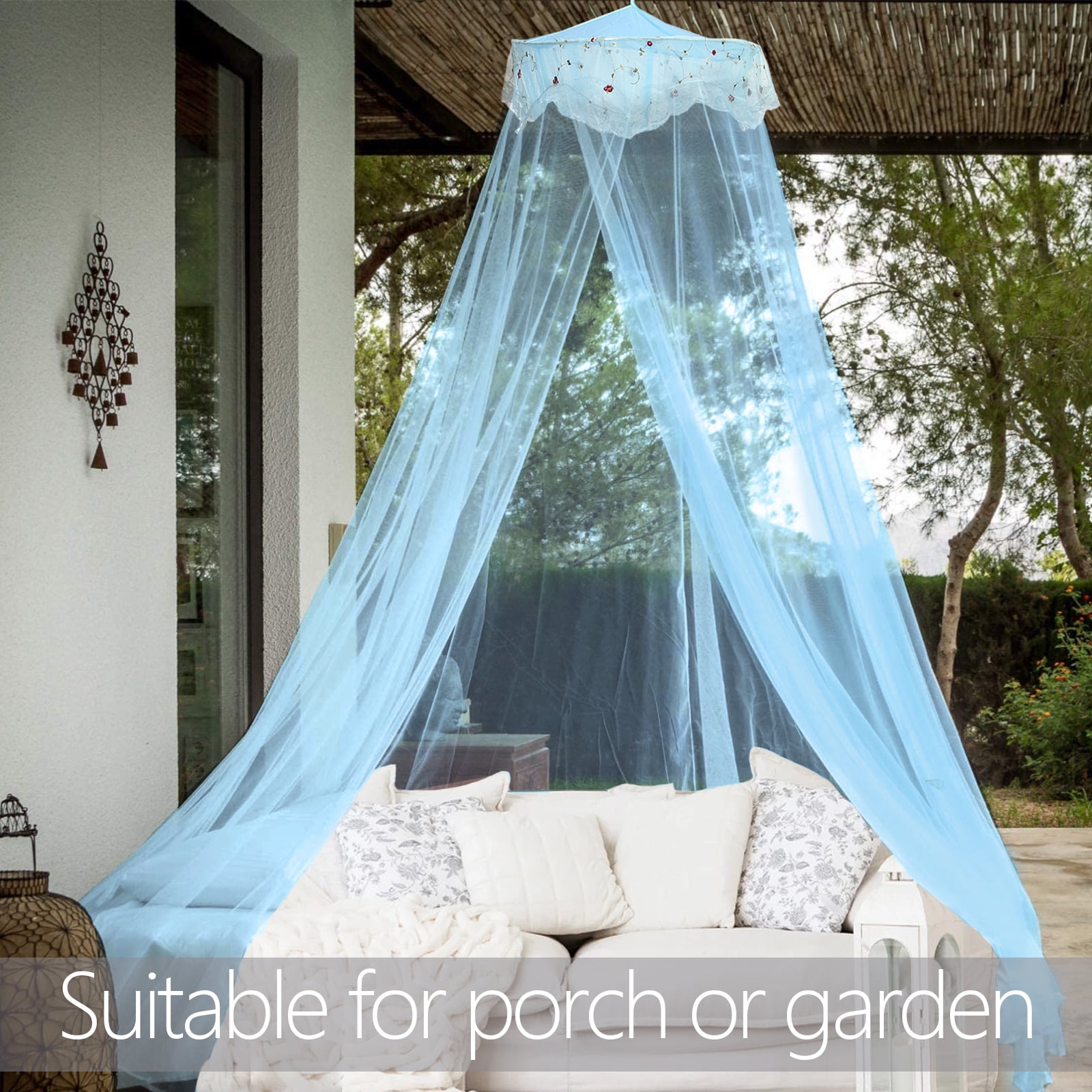 Princess Dome Mosquito Net Mesh Bed Canopy Bedroom Decoration Luxury
