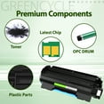 thumbnail image 4 of greencycle CRG106 Black Toner Cartridge Replacement Compatible for Canon 0264B001AA C106 ImageClass MF6530 MF6540 MF6550 MF6560 MF6580 MF6590 MF6595 MF6595CX Printers,5000 pages,10PCS, 4 of 6