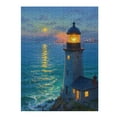 thumbnail image 3 of Lighthouse 500 Piece Wooden Puzzle, Nature-Themed Jigsaw Puzzle, Finished Size 20.5" x 15", 3 of 8