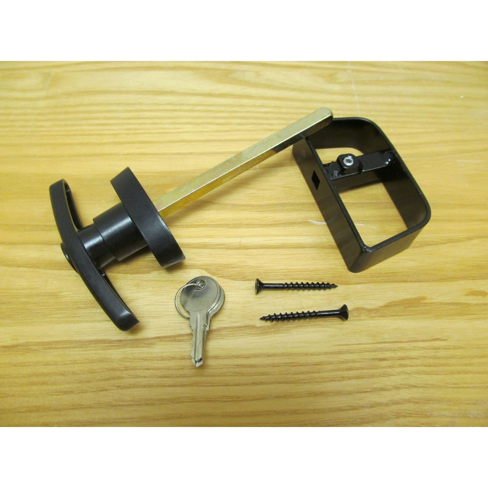 Shed T Handle Lock Set 41/2" Barns Chicken Coops Playhouses Walmart