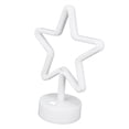 thumbnail image 3 of Letrero de estrella de cinco puntas de neón LED con brillo cálido, decoración perfecta para dormitorio y fiesta de cumpleaños, 3 of 10