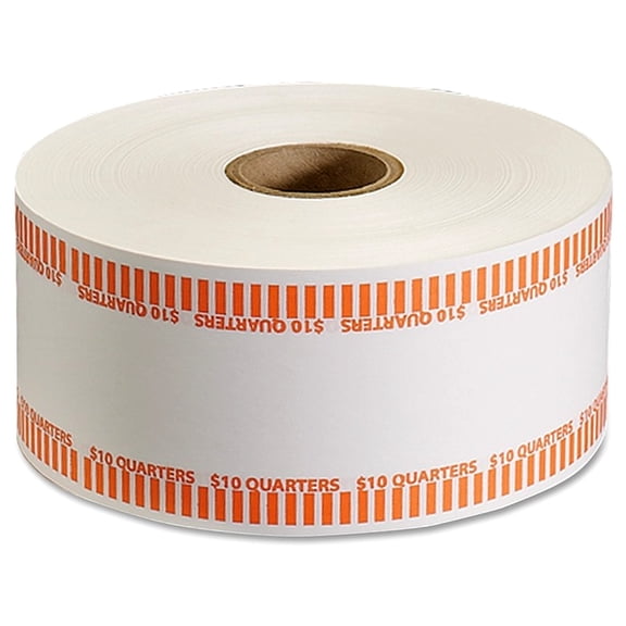 Coin-Tainer Automatic Coin Rolls, Quarters, $10, 1900 Wrappers/Roll
