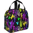 thumbnail image 2 of Portable Lunch Box for Trippy Cactus Insulated Lunch Bag Bento Box Food Container Storage Boxes Waterproof For Adults Unisex Office Camping Trips, 2 of 7