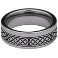 thumbnail image 4 of Celtic Dragon Style 2 Tungsten Carbide Ring, 4 of 9