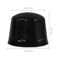 thumbnail image 3 of Miangastore 4pcs Wheel Hub Rim Rubber Cap Cover Replacement Caps Quad ATV Parts for 110-250cc ATV, 3 of 8