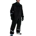thumbnail image 5 of Womens Snowsuits Ski Suits Onesie Winter Snow Jackets Jumpsuits Reflective Windproof Waterproof Warm Windbreaker (M, Black), 5 of 7