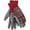 Red/Gray, variant on BOSS Men's Tactile Grip Micro Armor Foam Latex Dipped Work Glove, Nylon Shell, Water Resistant, Abrasion Resistant, Black/Gray, Large B23051-L