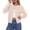 Apricot, variant on Lightweight Cardigans for Women Knit Sweaters Long Sleeve Button Down Shirts, Casual Work Office Going Out Tops, Fall Winter Layering Clothes, Bolero Shrugs for Dresses