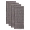 thumbnail image 2 of Design Imports Gaufres Solides Gris Vaisselle Ensemble de 4, 2 of 6