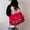Red, variant on Cute Medium Messenger Bag, Casual Crossbody Bag for Student Aesthetic Bag Ita Bag Tote Shoulder Purse