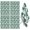 Green Christmas Tree, variant on 2 Pcs Funny Kitchen Towels,Orange and Black Christmas Pattern Microfiber Dish Towels,Kitchen Tea Towels,Kitchen Towel Set (18" X 26")