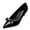 Black, variant on FSJ Women Classic Bowknot Pointed Closed Toe Slip On Pumps Thin Slim Mid Heels Pumps Ladies Office Party Wedding Dress Shoes Size 8 Black Pearl