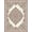 Pink Cream Green, Pattern 1, variant on Design&I 8'x10' Washable Area Rug Snag-Free Floral Medallion With Sage Botanical Border Accents Vintage Distressed Refined for Dining Room, Large Office, Lounge