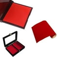 thumbnail image 1 of Back Self Adhesive Sheet Felt Fabric Sticky Felt Fabric Velvet Velour Fabric Sticky Adhesive Craft Sticker Red, 1 of 9