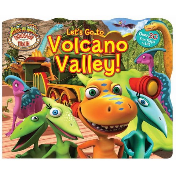 Pre-Owned Let's Go to Volcano Valley! (Dinosaur Train) Paperback