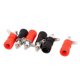 thumbnail image 1 of Conectores de terminales de altavoz de 6 piezas, enchufes hembra banana de 4 mm, 1 of 2
