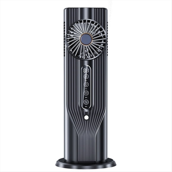 Enfriador de Aire Portátil para Dormitorio, Ventilador de Torre Silencioso con USB, Ventilador de Refrigeración por Agua Portátil, Nebulizador de Agua.