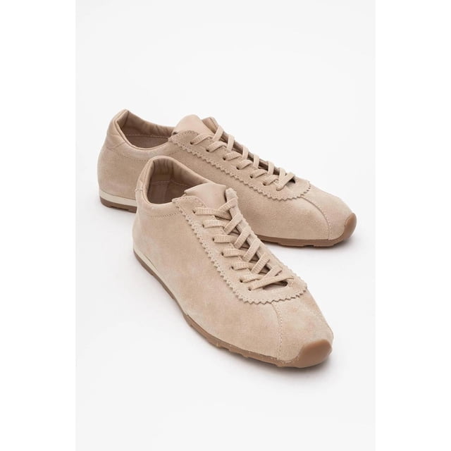 Crea - Tenis de piel beige beige 27 CM