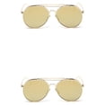 thumbnail image 4 of Guardoinrt Retro Classic Outdoor Travel Eyewear Frame Women Man Gold frame tyrant gold 2Set, 4 of 6