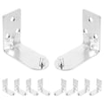 thumbnail image 5 of KAKOWELY support d'Extincteur 10 Pcs support Mural en Forme de L pour Extincteur 2-4 kg Argent, 5 of 5