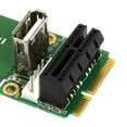 thumbnail image 3 of Adaptador de Conversión de Adaptadora -E 1X Altura Media / Completa Macarena Tarjeta adaptadora Mini PCIe a PCIe, 3 of 8