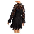 thumbnail image 2 of Aqua Womens Lace Mini Cocktail and Party Dress, 2 of 2