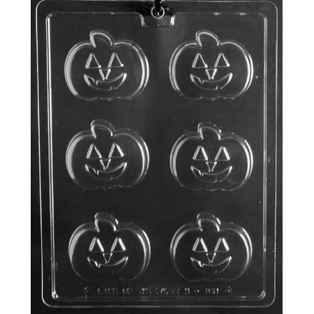 - Grandmama's Goodies H182 Pumpkin Shape Cookie Halloween Chocolate Candy Soap Mold with Exclusive Molding Instructions