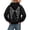 Black, variant on Womens Angel Wings Hoodies,Long Sleeve Drop Shoulder Oversized Sequin Sweatshirts with Rhinestone Muti Pockets 2XL Coffee
