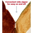 thumbnail image 4 of Silver Lilly Animal Tail Blanket - Plush Animal Sleeping Bag Blanket for Kids (Sloth), 4 of 6