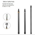 thumbnail image 2 of Ultra Long 3M /118 Inch Extension Carbon Fiber Invisible Selfie Stick for Insta360 X4 Insta 360 X3 ONE X/ONE X2/ ONE R ONE RS X3 R X Camera, Silver, 2 of 9