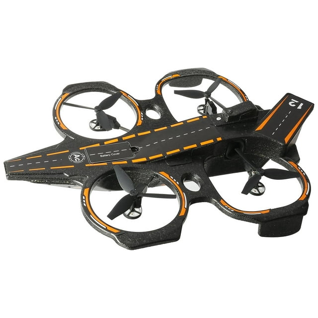 Drone WLToys Q202 negro naranja con Giroscopio de 6 Ejes