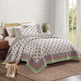 thumbnail image 2 of Serena Floral Cotton Reversible 2-Piece Twin/Twin XL Quilt Set - Multi, All Ages, 2 of 5