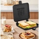 thumbnail image 5 of Aoresac Panini Press Sandwichera/Panini A La Parrilla Con Asa/estufa Tostadora De Sándwich Para Camping/sartén De Aluminio Para Tostadas/gofres/desayuno, 5 of 6
