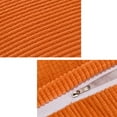 thumbnail image 3 of 2X Solid Color Reading Backrest Cushion Wedge Pillow Thick Corduroy Lumbar Back Pad, 3 of 7