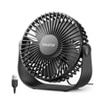 thumbnail image 1 of Ventilador de escritorio Gaiatop USB 14 cm negro 3 velocidades, 1 of 3