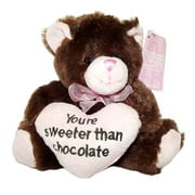 You're Sweeter Than Chocolate 6 Inch Plush Teddy Bear