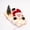 B, variant on 2026 Christmas Santa’s Snowy Staircase Lighted Railing Decor with Soft Snowy Base and Cute Santa Figurine, for Farmhouse Living Room Stairwell Christmas Holiday Decor