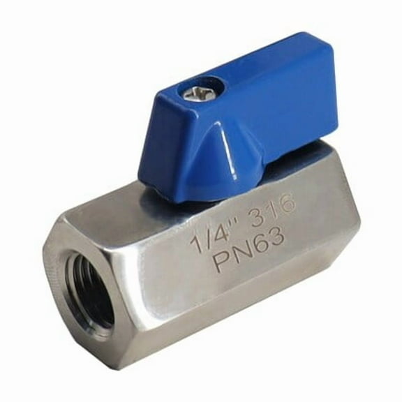 Manufacturer Varies Manual 2-Way Ball Valve,NPT,316 SS 06Q101N04034