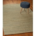 thumbnail image 2 of Ox Bay Rustic Classic Natural & Blue 8x10 Undertoned Jute Area Rug, 2 of 7