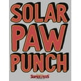 thumbnail image 2 of Men's DC League of Super-Pets Solar Paw Punch  Graphic Tee Athletic Heather 2X Large, 2 of 5